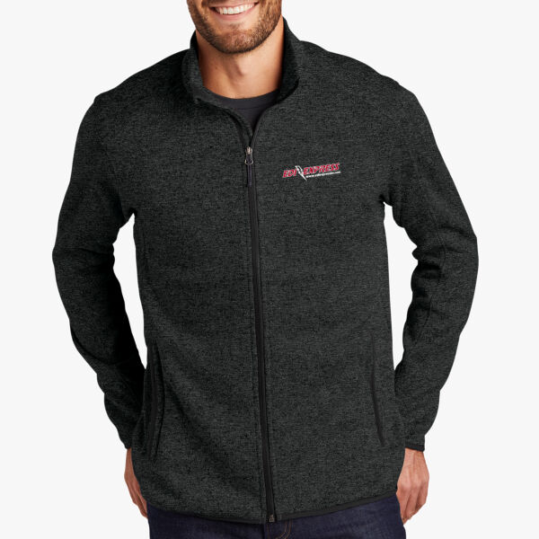 Port Authority® Sweater Fleece Jacket Thumbnail